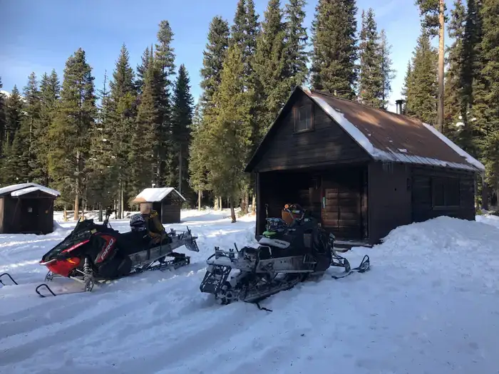 Camper-submitted photo at Challenge Cabin near Heart Butte, MT