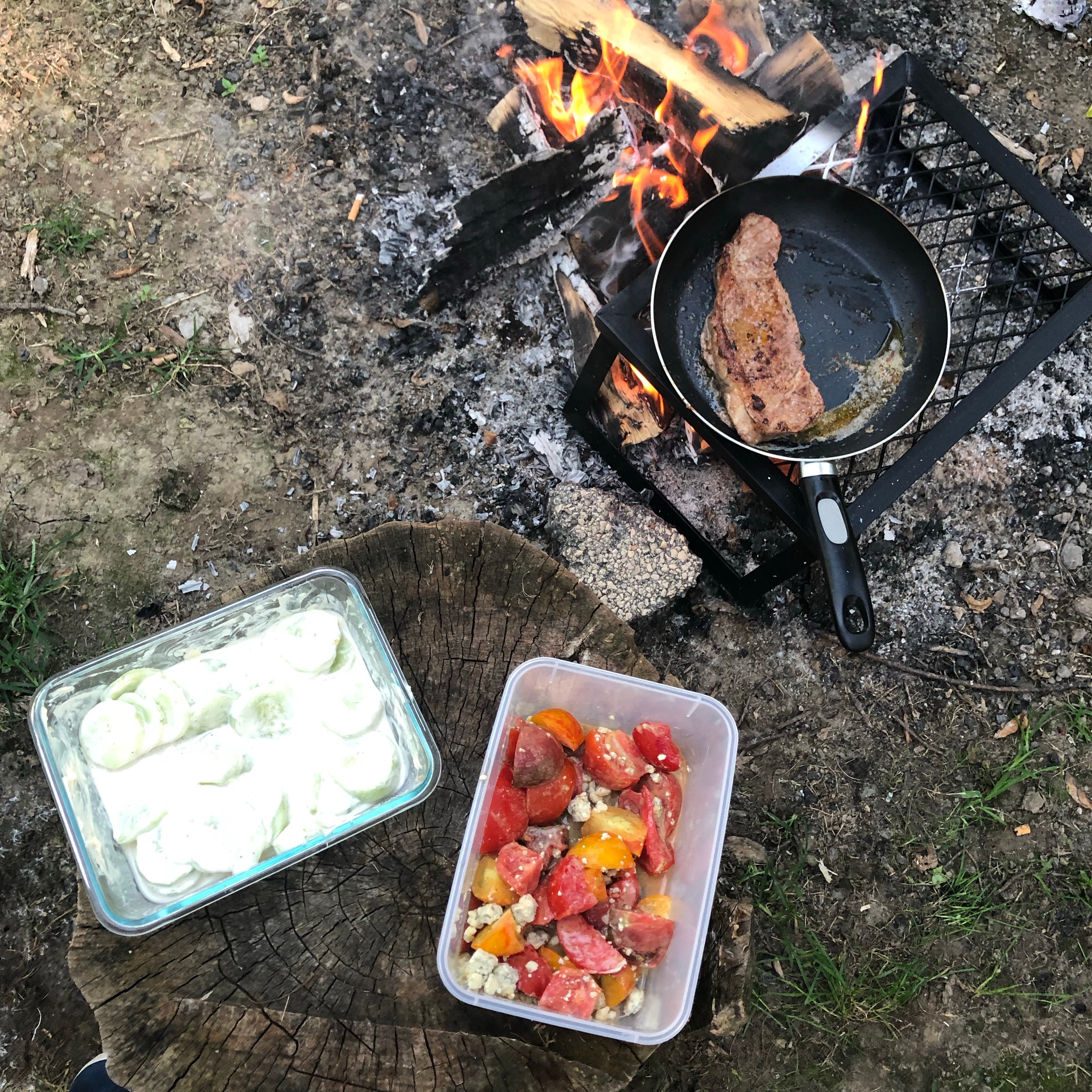 Dinner Fireside