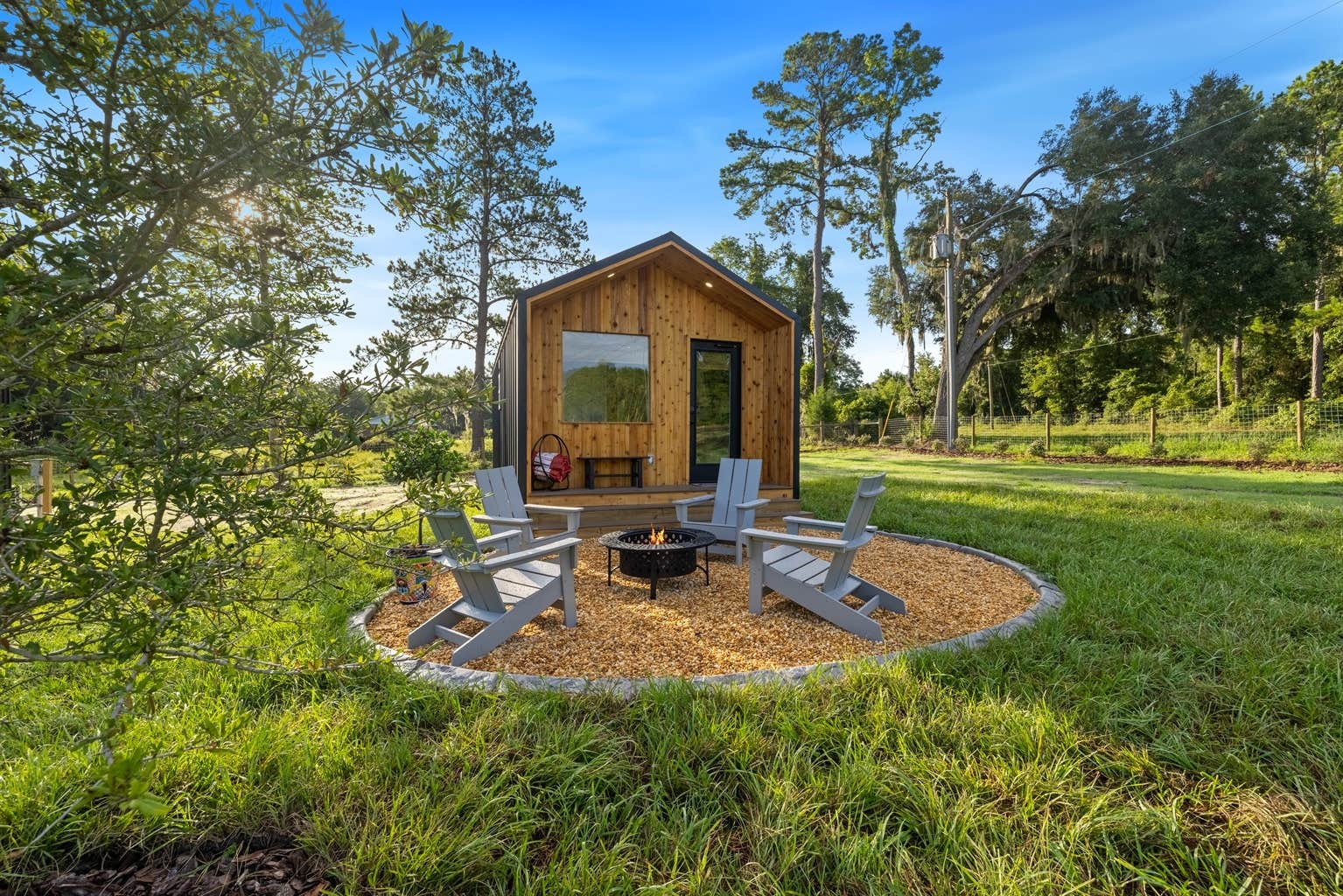 The Dyrt's photo of a cabin at Vista Verde Farm Retreat near Florahome, FL
