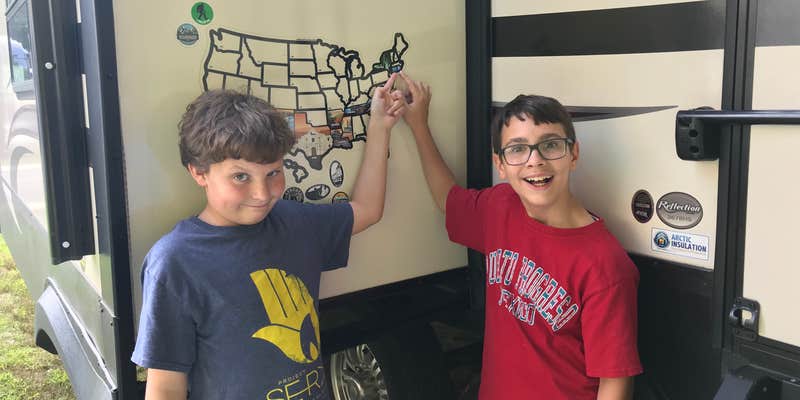 Camper submitted image from Holiday Acres Campground