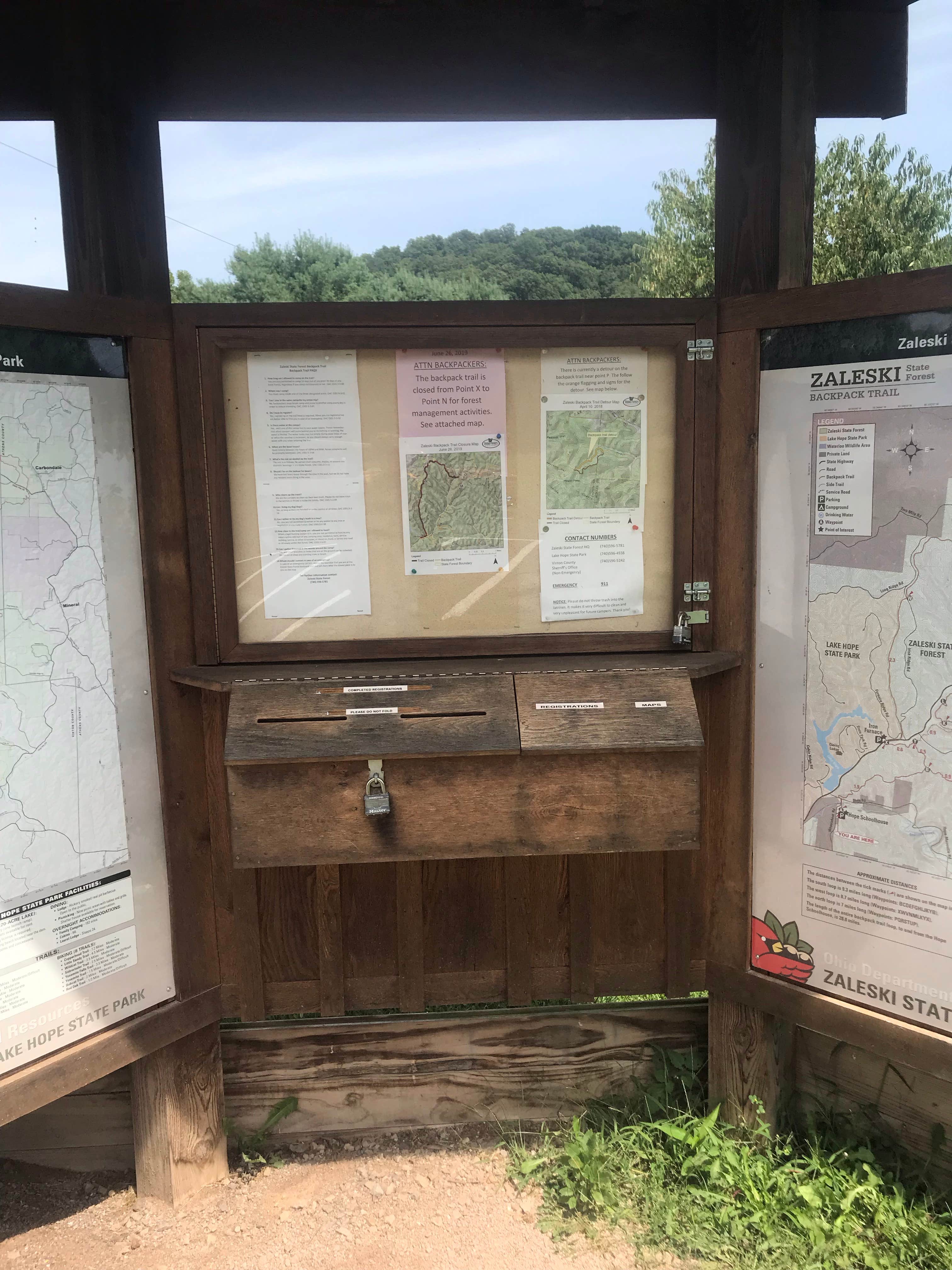 Camper-submitted photo at Zaleski State Forest near Geneva, OH