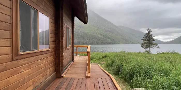 Camper submitted image from Trout Lake Cabin