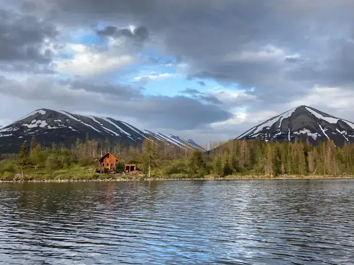 Camper-submitted photo at Trout Lake Cabin near Moose Pass, AK