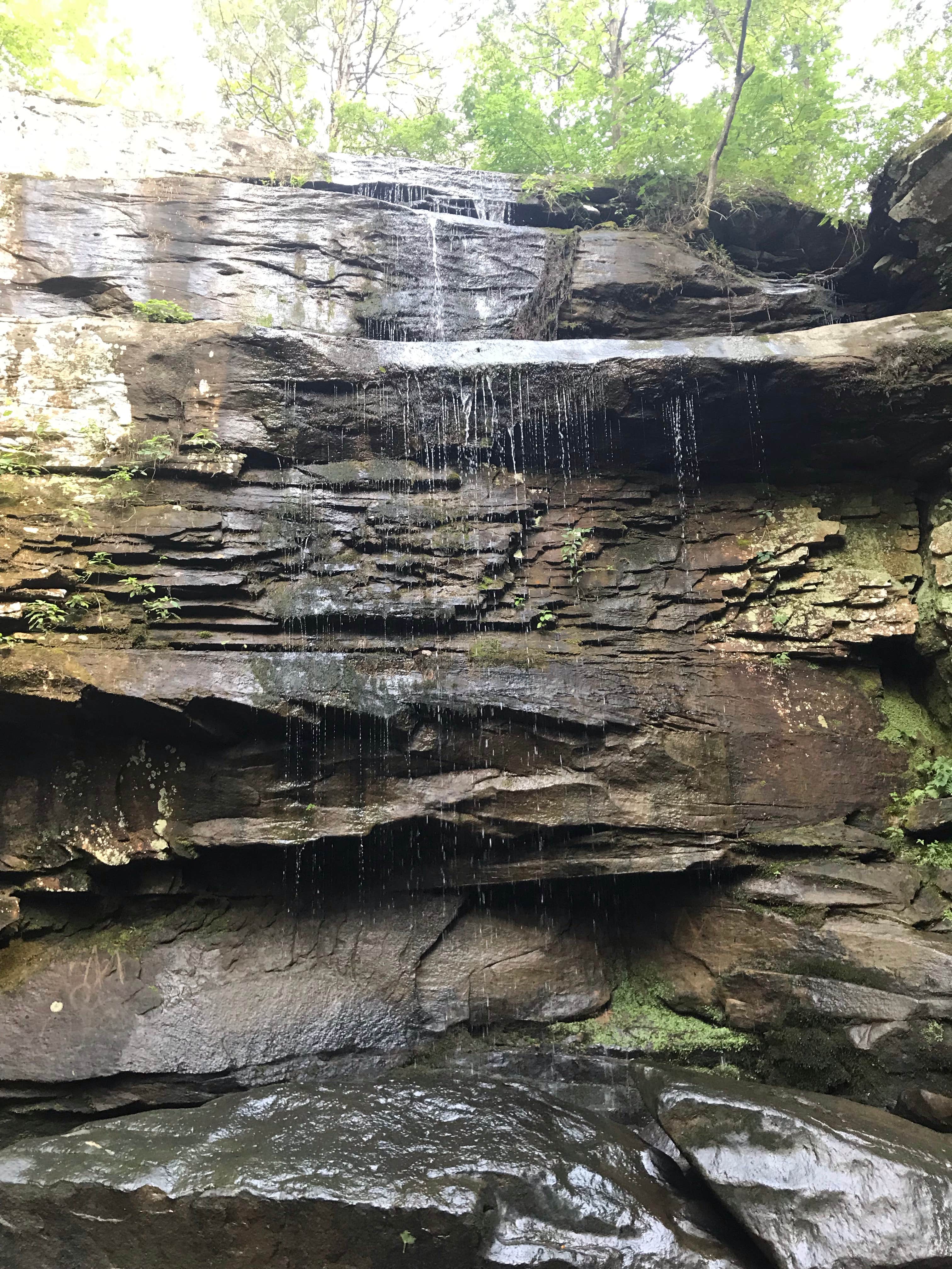 Camper-submitted photo at Jackson Falls near Stonefort, IL