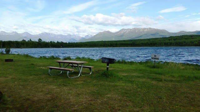 Camper-submitted photo at Military Park Fort Richardson Upper Otter Lake Campground near Elmendorf Air Force Base, AK