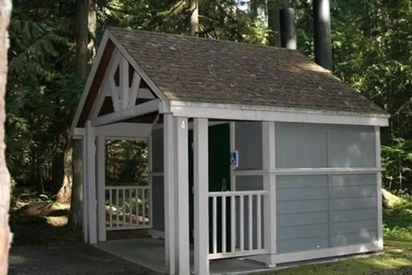 Camper-submitted photo at The Dalles Campground near Greenwater, WA