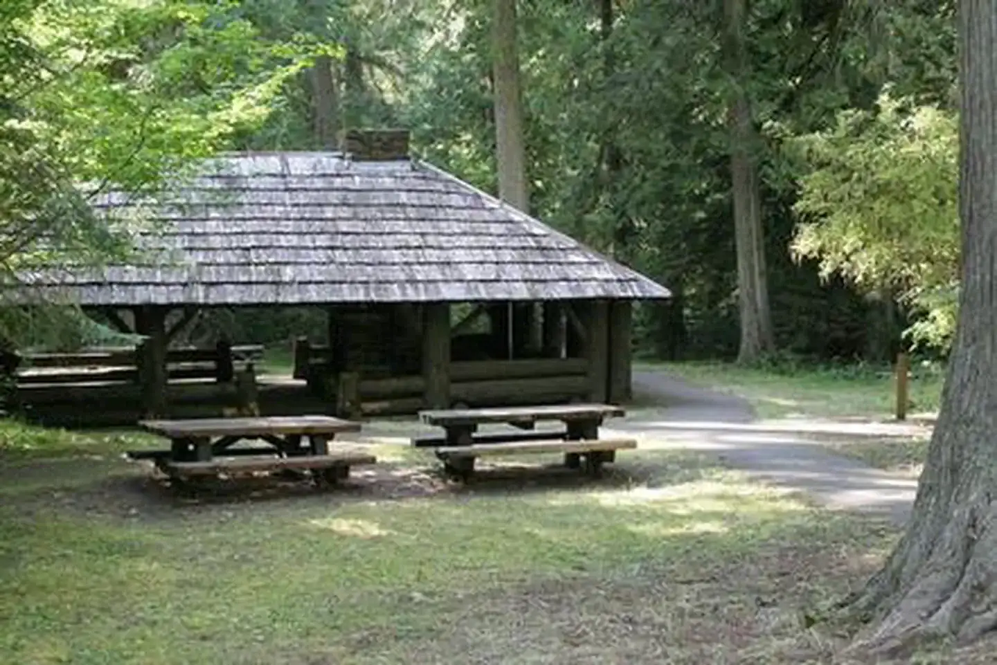 Camper-submitted photo at The Dalles Campground near Greenwater, WA