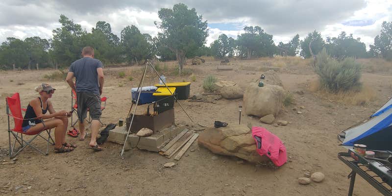 Camper submitted image from Sims Mesa Campground — Navajo Lake State Park