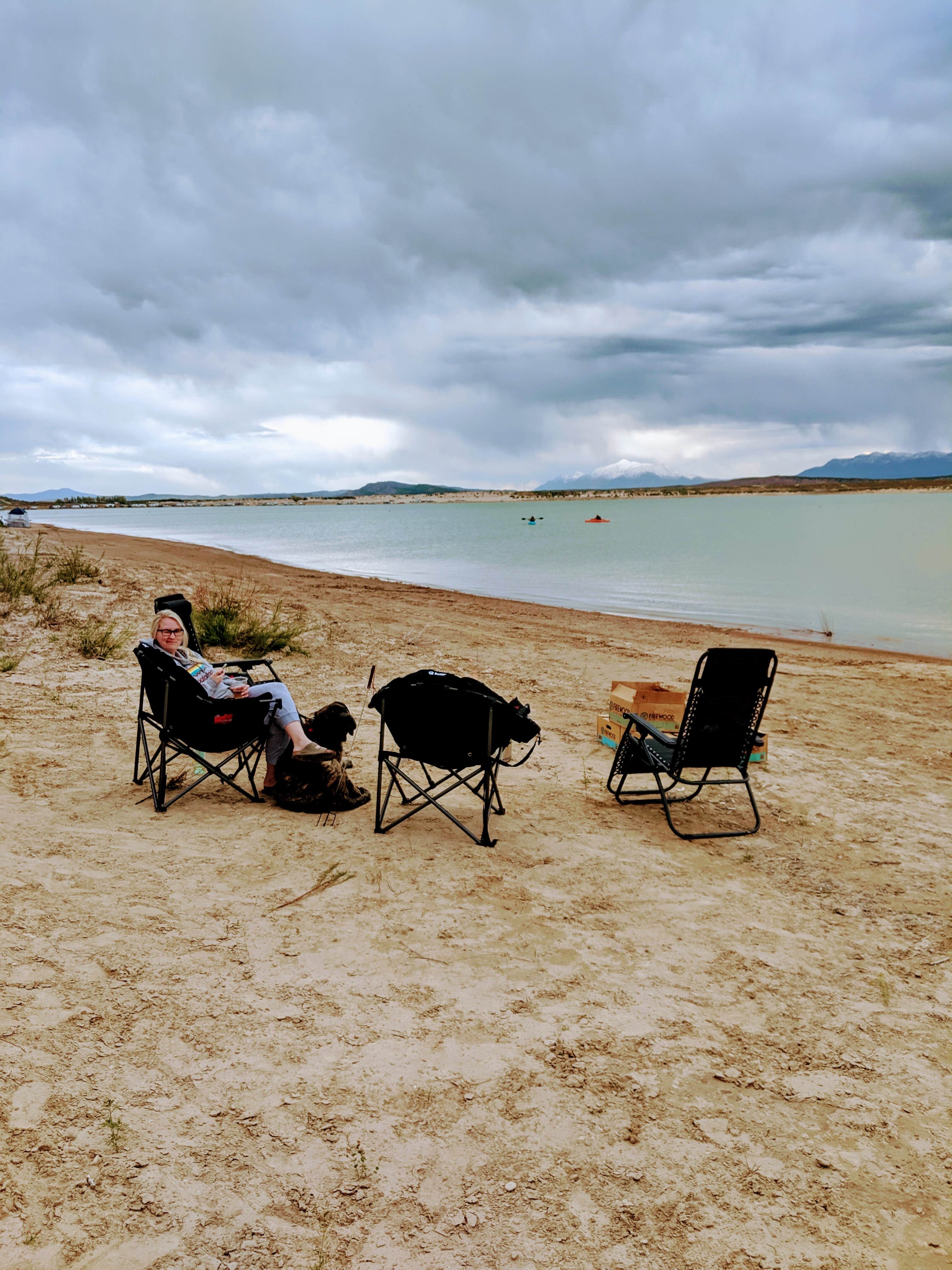 Ben	 H.'s photo at North and West Beaches - Yuba State Park near Levan, UT