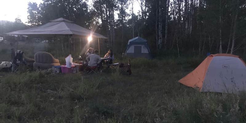 Camper submitted image from Palisades Reservoir Dispersed Camping