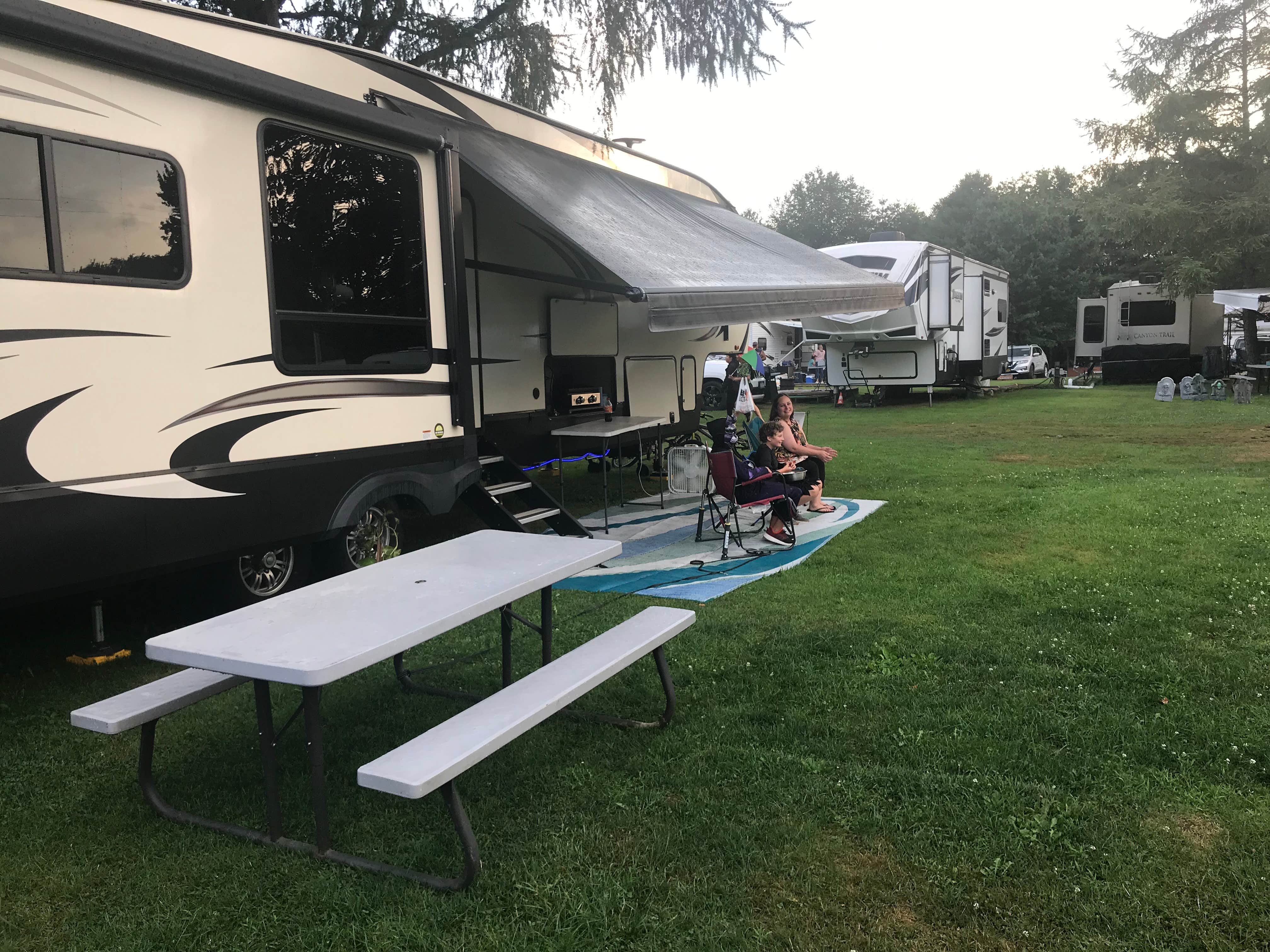 Jason E.'s photo of rv camping at Kellystone Park Campsite near Kirkwood, NY