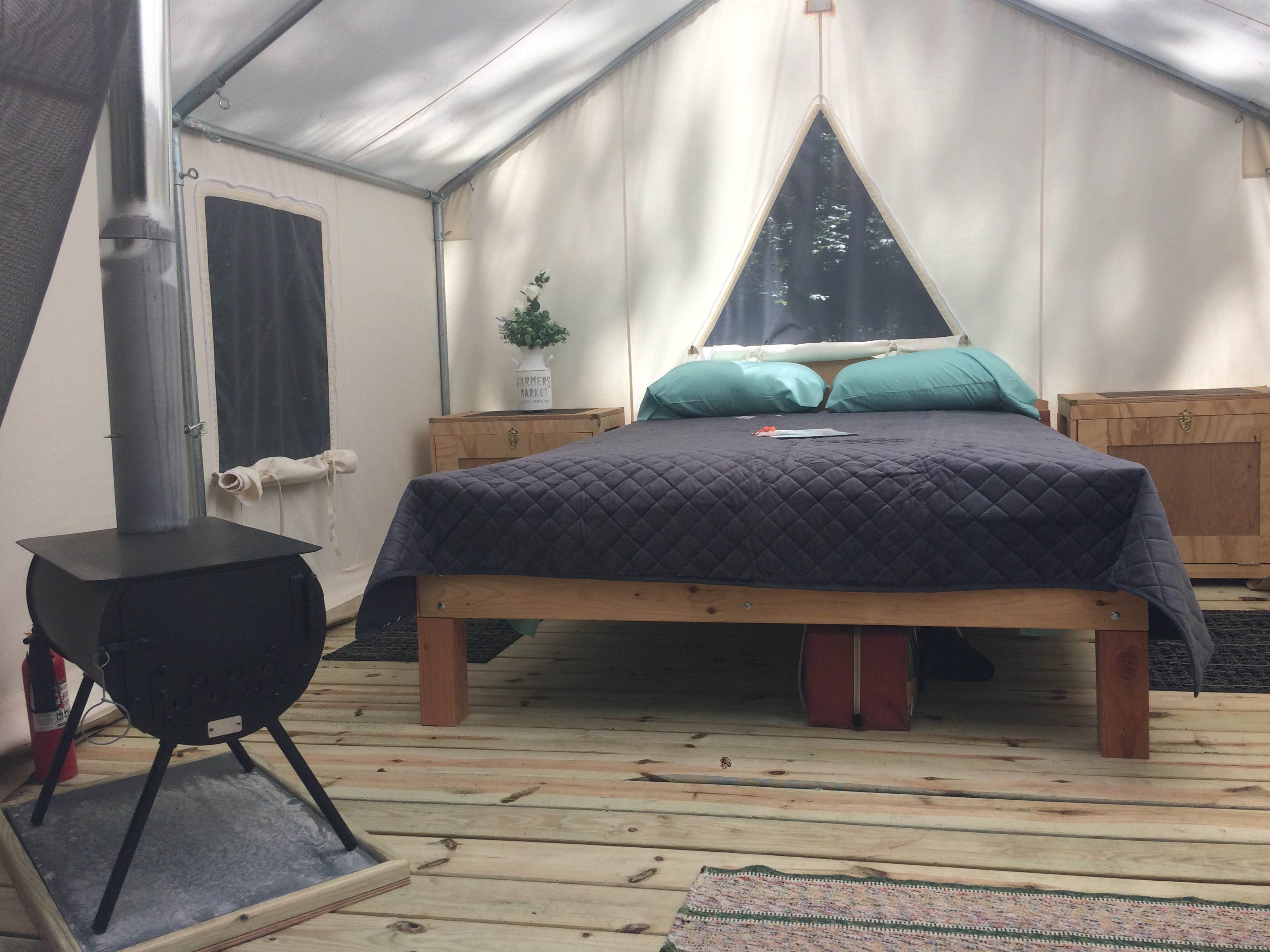 The Dyrt's photo of glamping accommodations at Moon Song Farm near Berne, NY