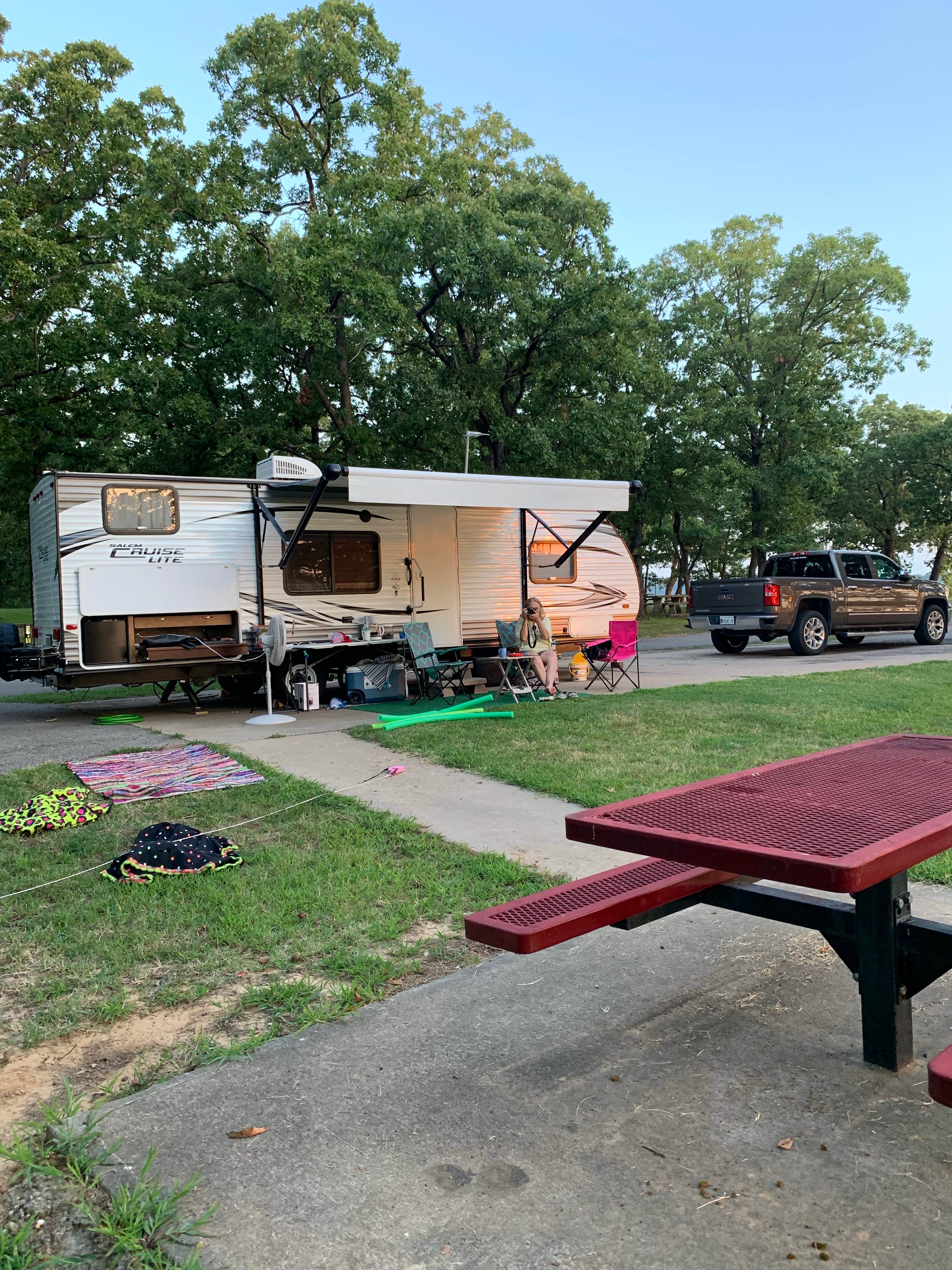 Camper submitted image from Deep Fork Campground — Lake Eufula State Park - 2