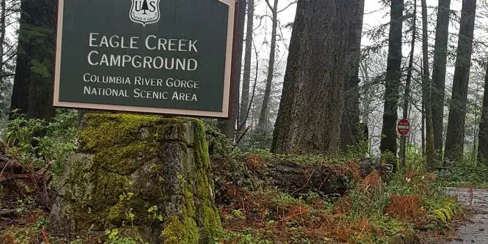 Camper submitted image from Eagle Creek Campground