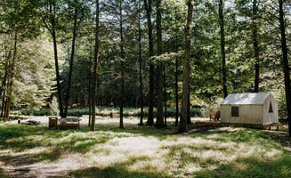 The Dyrt's photo of glamping accommodations at E and L Farms Catfish Pond near Ellenville, NY