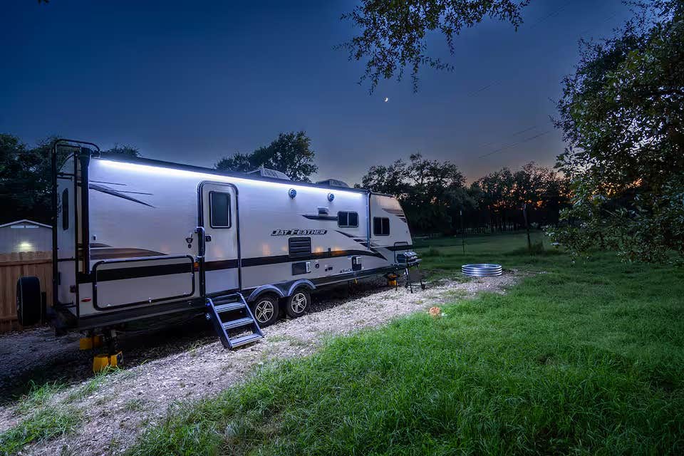 Camping near Camp Ben McCulloch: Lux Texas Hill Country Retreat w/ Fire Pit, Driftwood, Texas