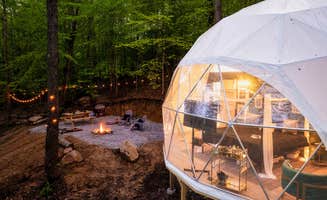 Brendan T.'s photo at Lux Glamping, Fire Pit, Views near Big South Fork near Robbins, TN