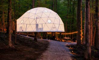 Brendan T.'s photo at Glamping near Brimstone, Sauna, Fire & Ice, Hiking near Robbins, TN