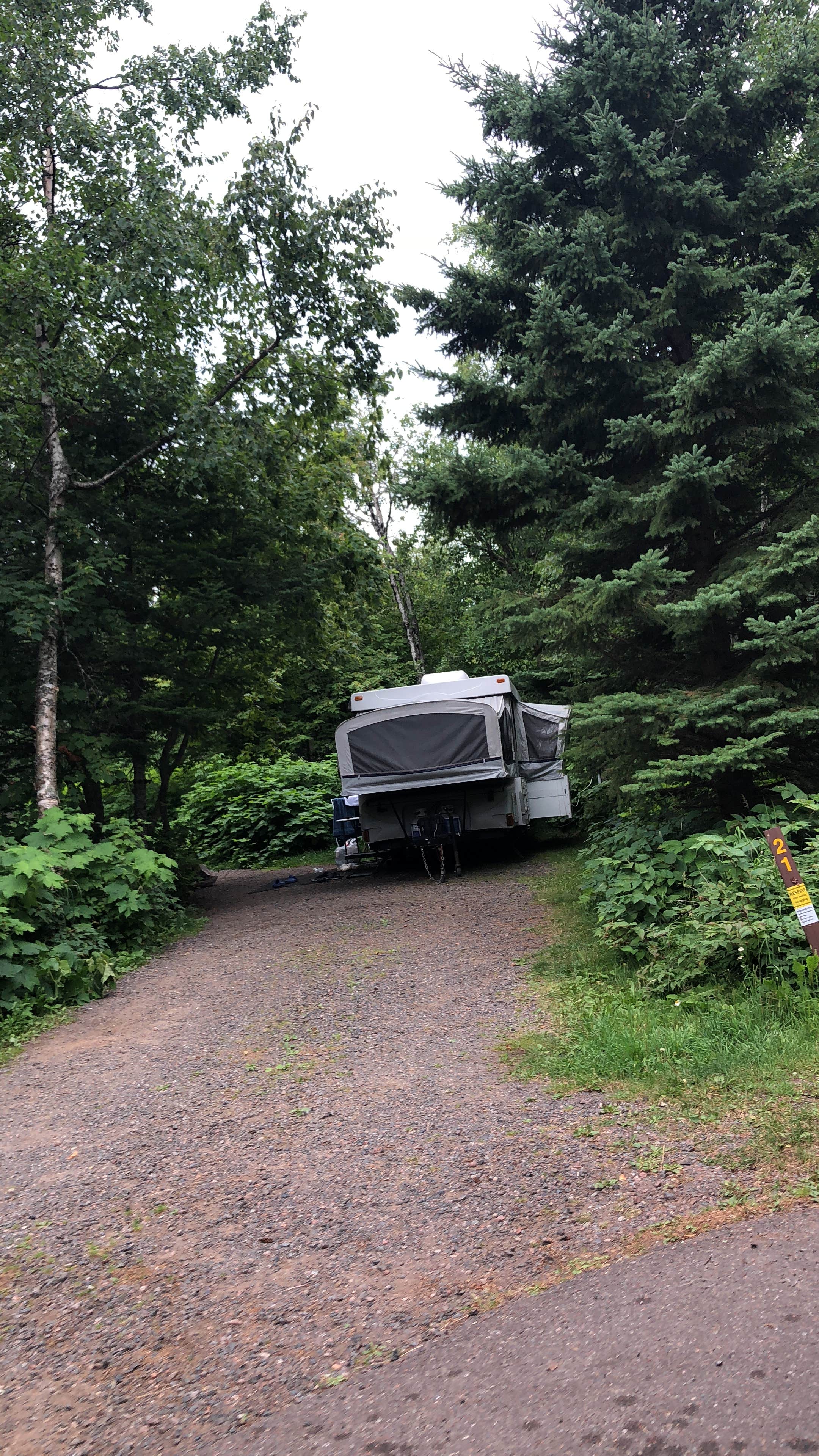 Allison  K.'s photo of rv camping at Temperance River State Park Campground near Lutsen, MN