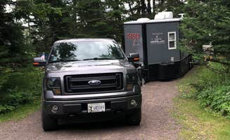 Allison K.'s photo of rv camping at Temperance River State Park Campground near Grand Marais, MN