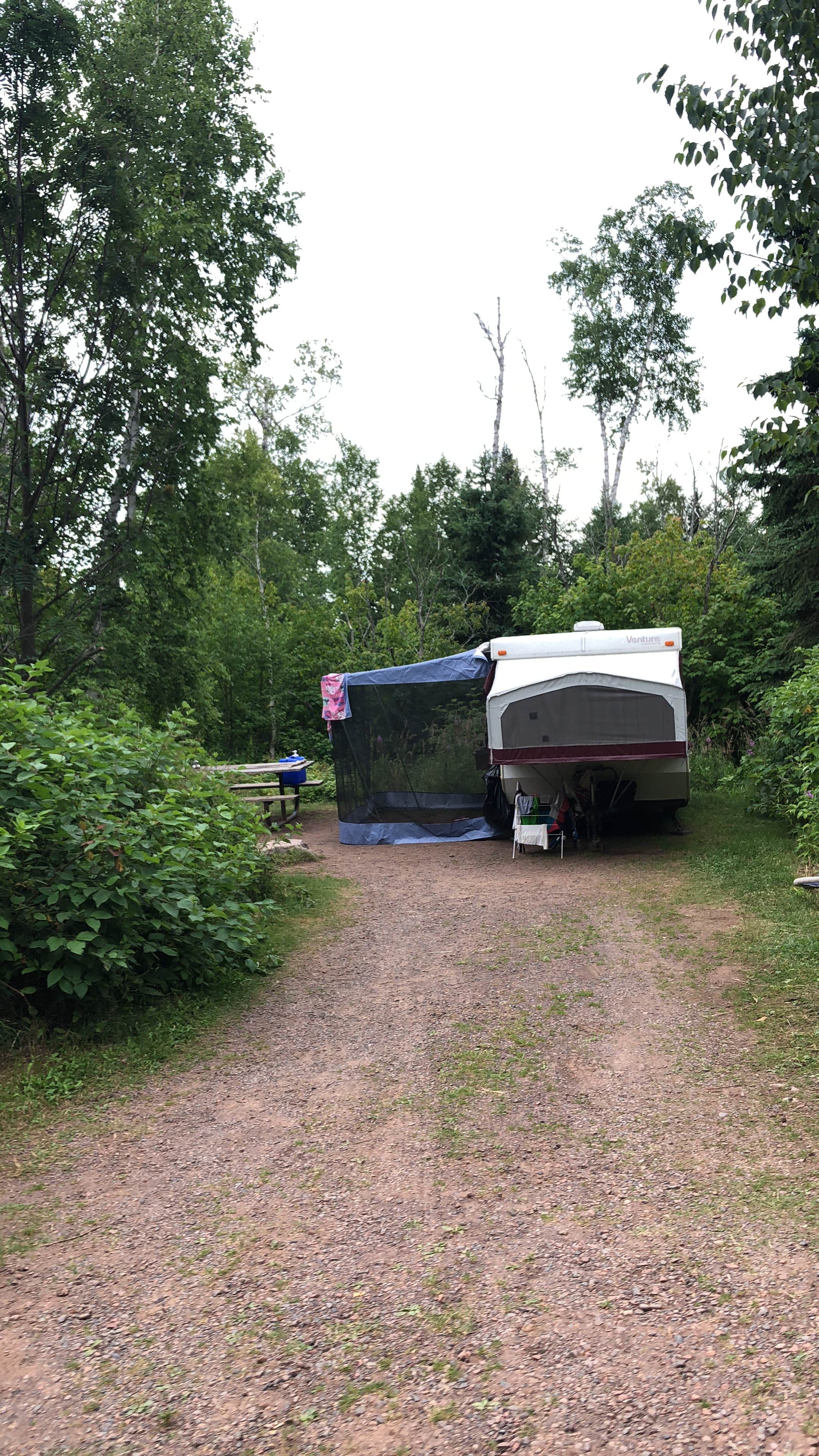 Allison  K.'s photo of rv camping at Temperance River State Park Campground near Grand Marais, MN