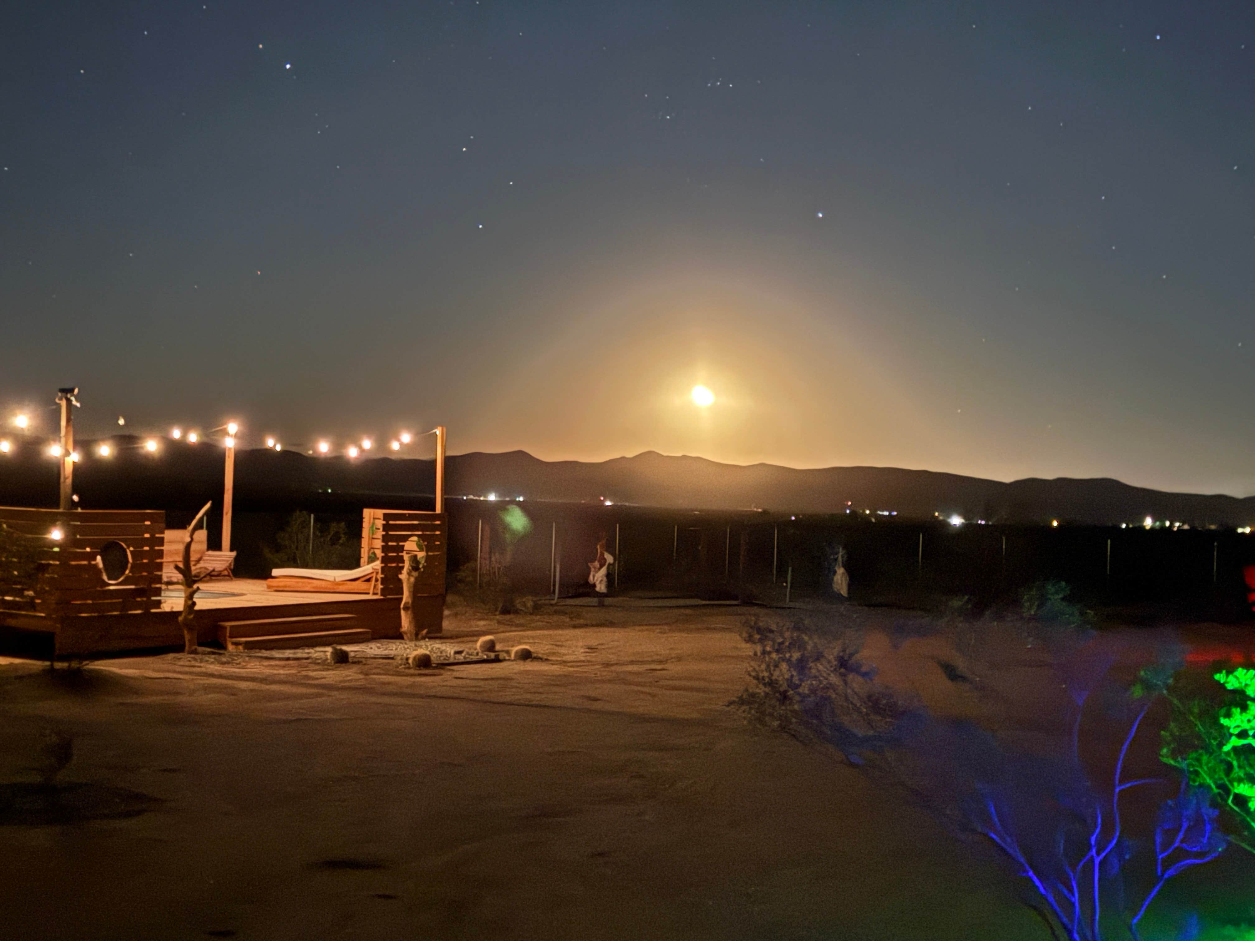 Camping near The Desert Dome: Las Casitas Joshua Tree, Yucca Valley, California