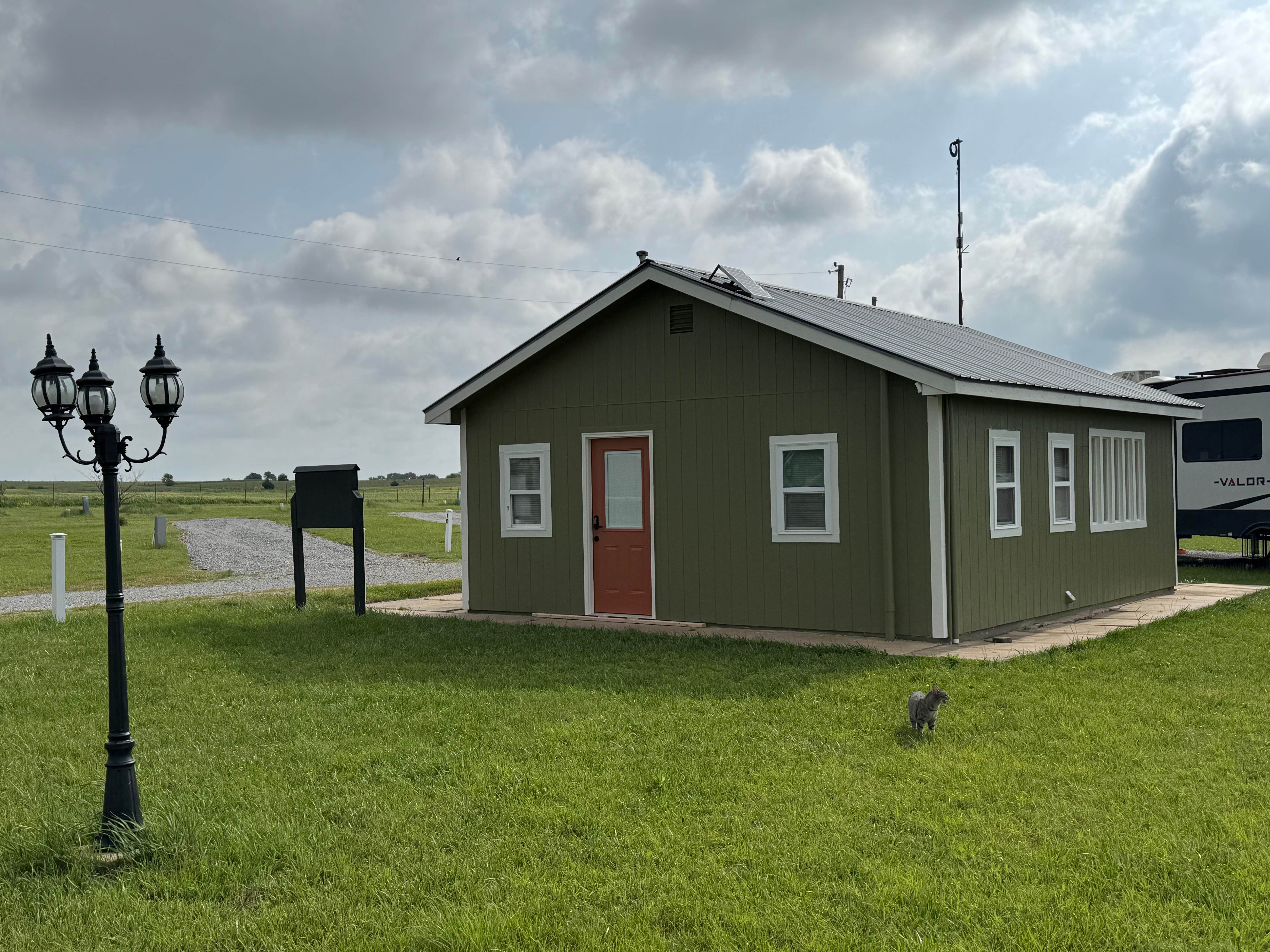 Michael K.'s photo of camping with pets at Southern Winds RV Park near Augusta, KS