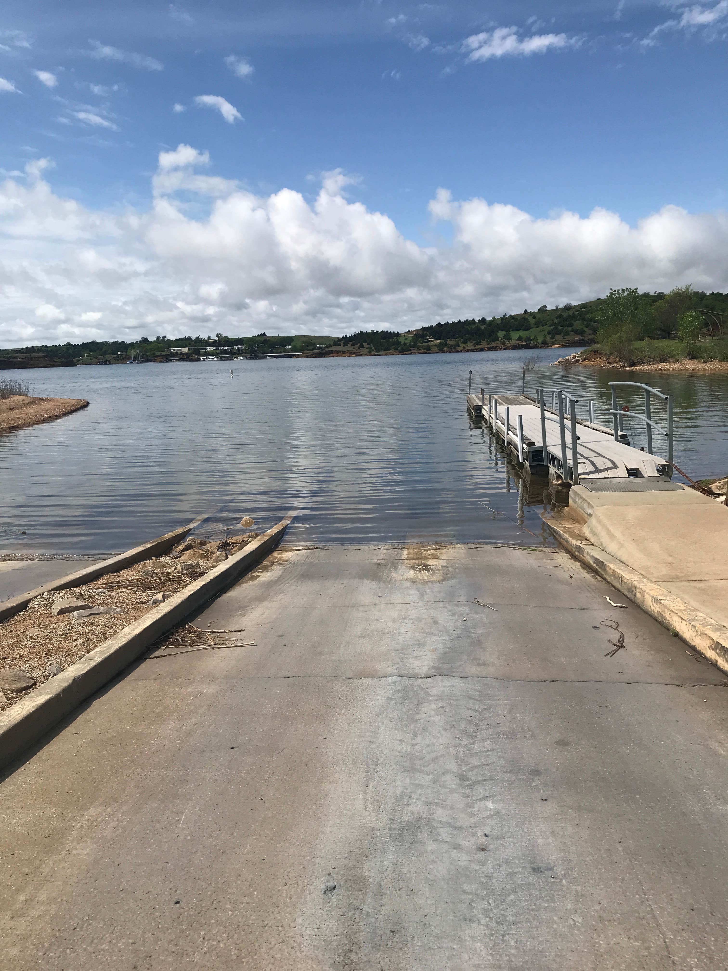 Camper-submitted photo at Coneflower Otoe Area Campground — Wilson State Park near Lucas, KS
