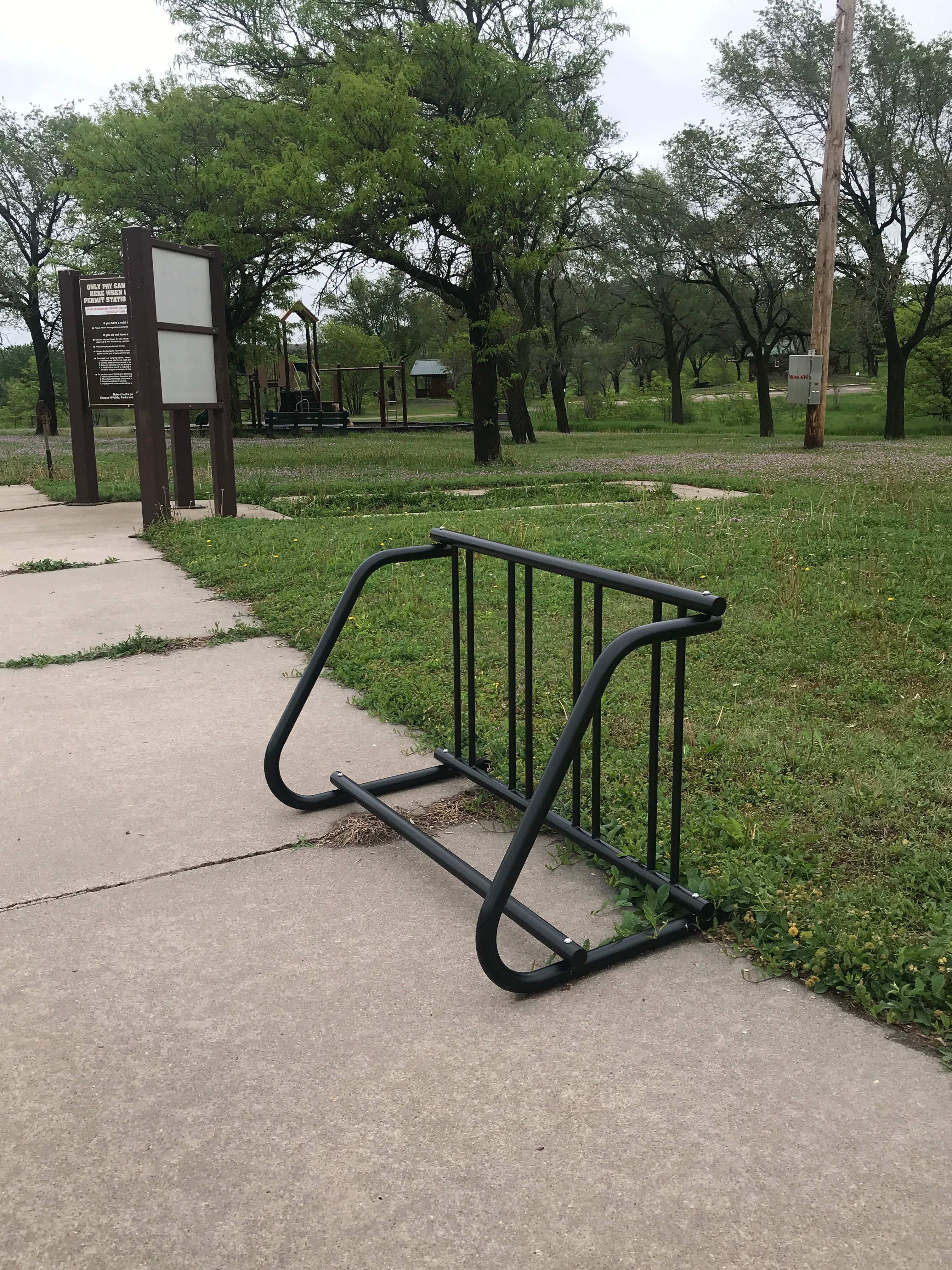 Camper-submitted photo at Coneflower Otoe Area Campground — Wilson State Park near Lucas, KS