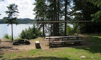 Camping near Deboullie Public Lands: High Bank Campsite — Allagash Wilderness Waterway State Park, Eagle Lake, Maine