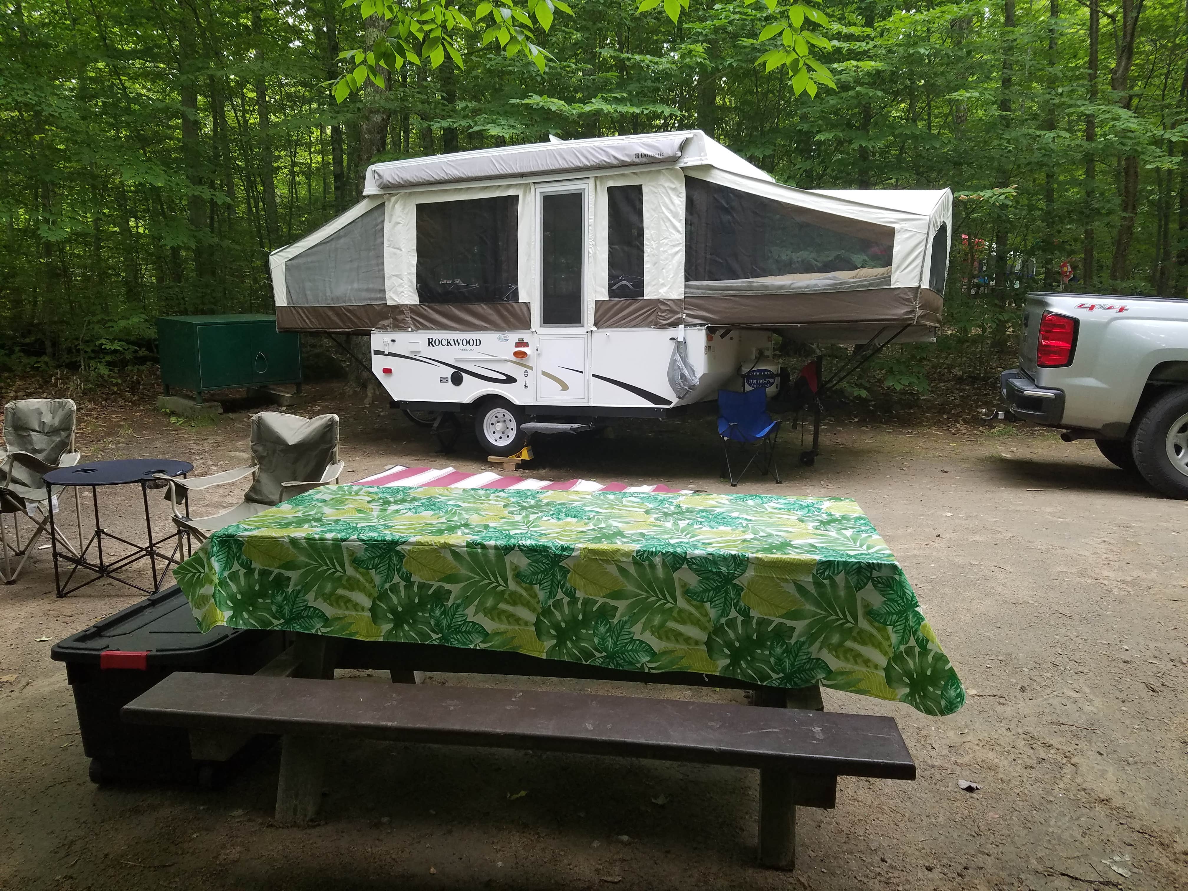 Theresa D.'s photo of rv camping at Limekiln Lake Campground near Thendara, NY