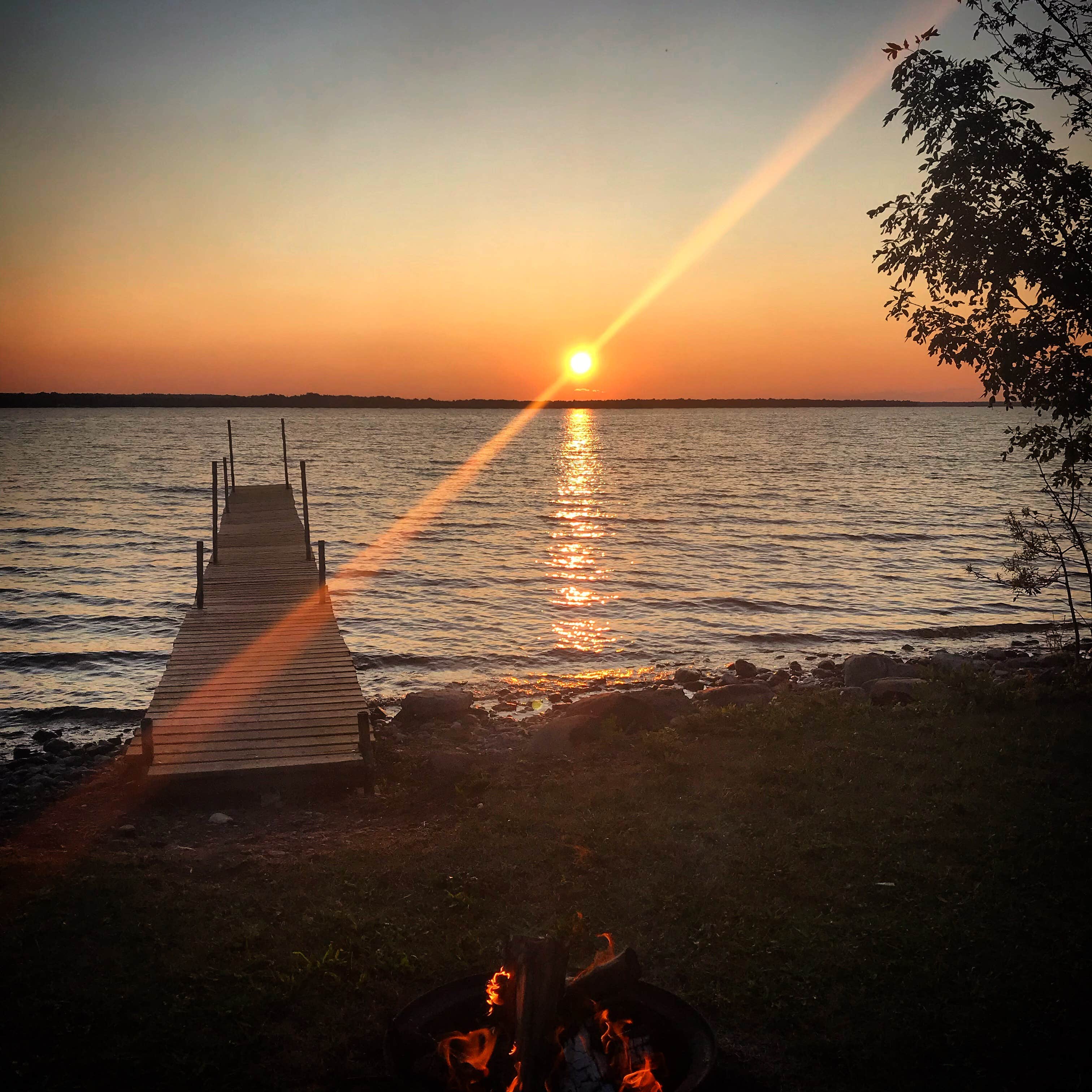 Camper-submitted photo at Long Lake County Park near Posen, MI
