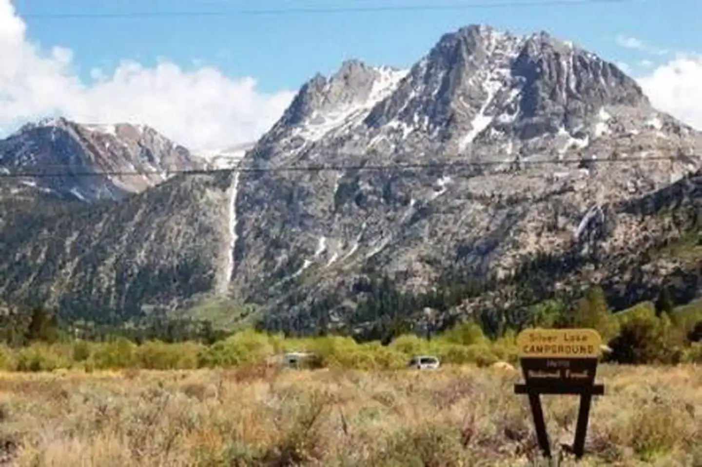 Camper-submitted photo at Silver Lake Campground at June Lake near Inyo National Forest