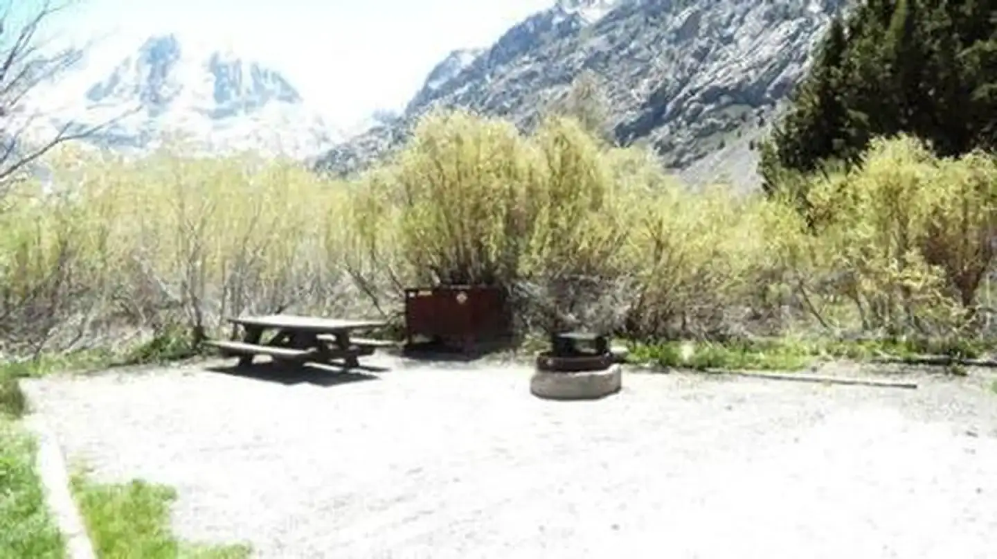 Camper-submitted photo at Silver Lake Campground at June Lake near Lee Vining, CA