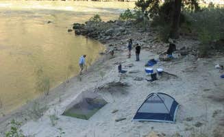 Erin M.'s photo of tent camping at Island Bar Recreation Site near Elk City, ID