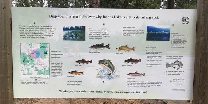 Camper submitted image from Juanita Lake Campground