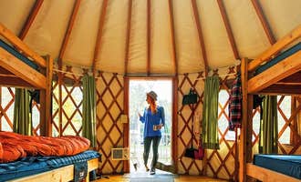 Camping near Door County KOA Holiday: Tranquil Timbers, Sturgeon Bay, Wisconsin