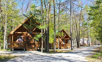 The Dyrt's photo of a cabin at Tranquil Timbers near Denmark, WI