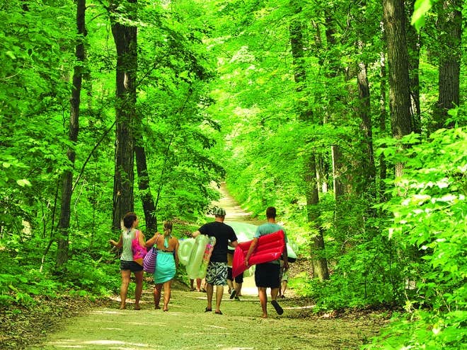 Camper-submitted photo at Plymouth Rock Camping Resort near Kiel, WI
