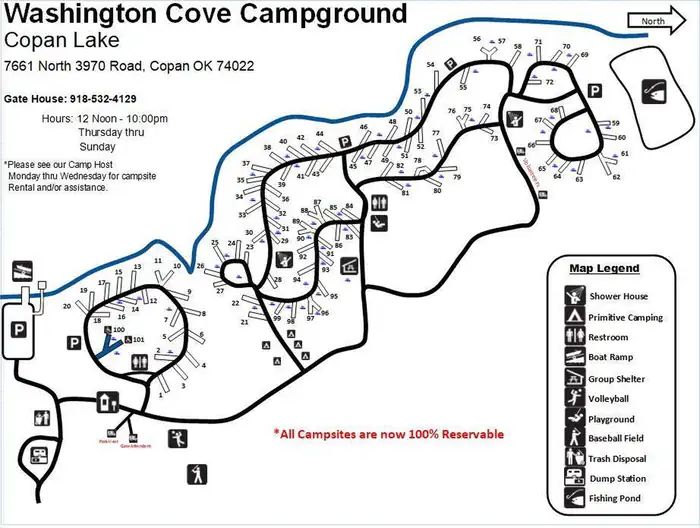 Camping near My Green Country RV Park: Washington Cove, Copan, Oklahoma