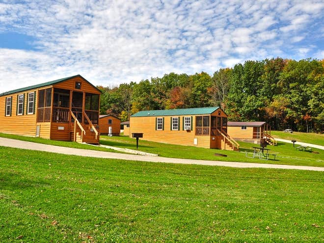 The Dyrt's photo of a cabin at Plymouth Rock Camping Resort near Kiel, WI