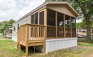The Dyrt's photo of a cabin at Thousand Trails Chestnut Lake near Lacey, NJ