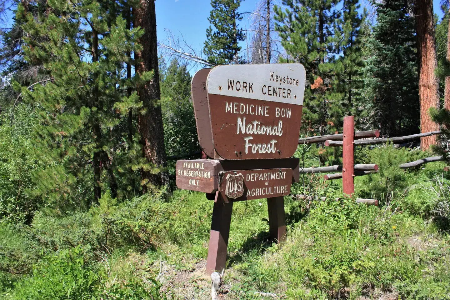 Camper-submitted photo at Keystone Ranger Station near Jelm, WY