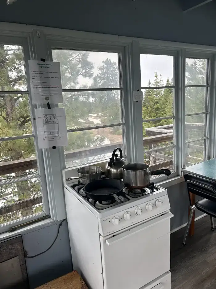 Camper-submitted photo at Fivemile Butte Lookout near Moro, OR