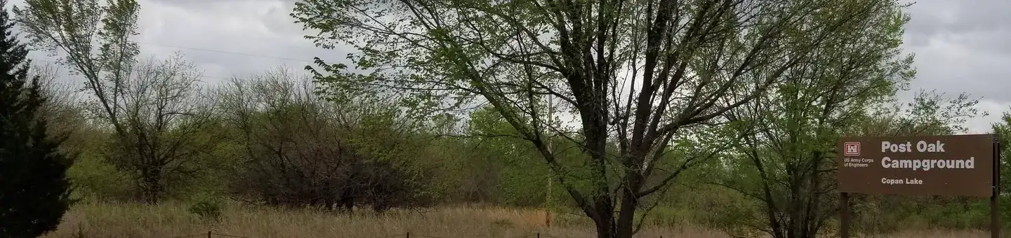 Camper-submitted photo at Post Oak Park near Copan, OK