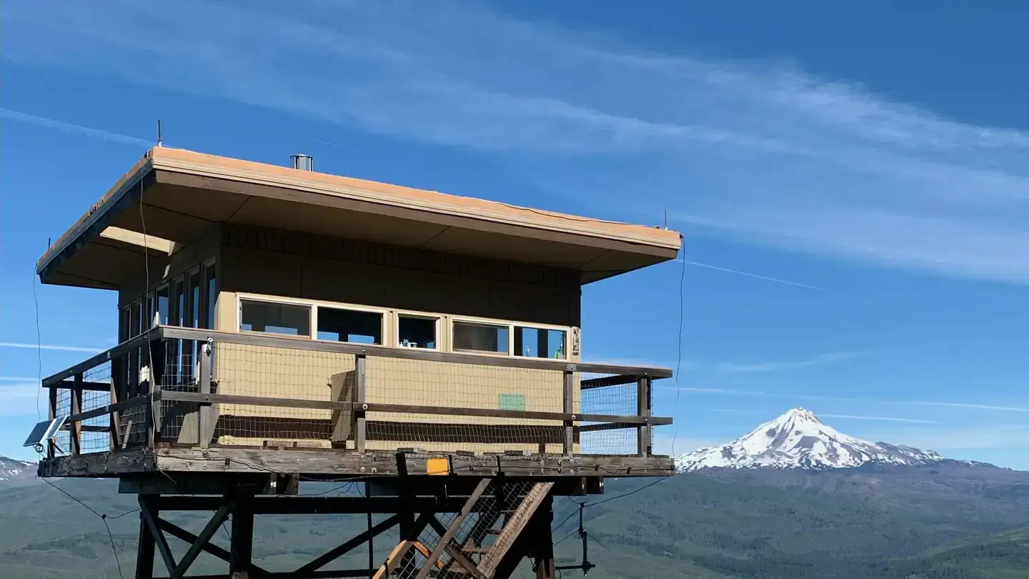 Camper-submitted photo at Green Ridge Lookout Tower near Camp Sherman, OR