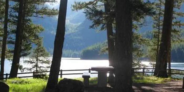 Camper submitted image from Holland Lake Campground