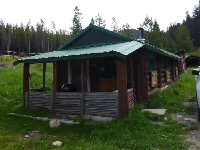 Camper-submitted photo at Cummings Cabin near Cascade, MT