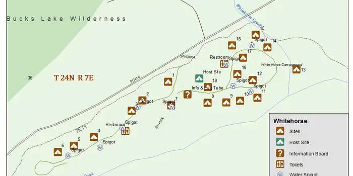 Camper submitted image from Whitehorse Campground - Bucks Lake Recreation Area