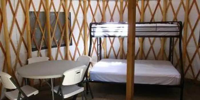 Camper submitted image from Whitetail Yurt